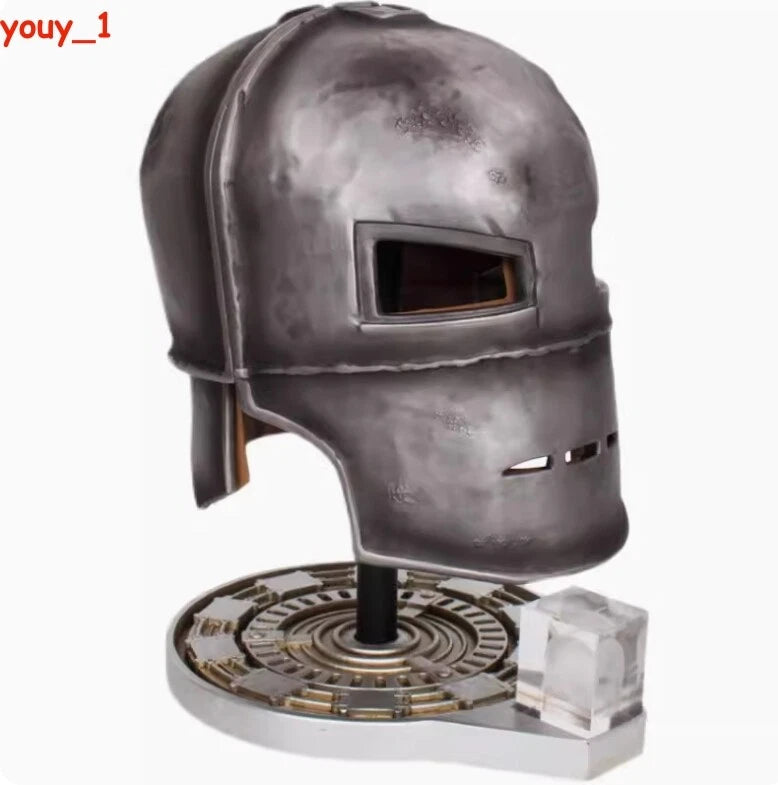 First Generation 1:1 Iron Man MK1 Full Metal Helmet Wearable Ornaments W/Base 07FC0E-D4 - KOEEK