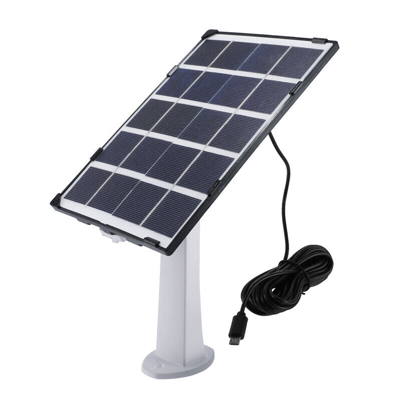 ny 360° Camara De Seguridad Solar WIFI Inalambrica Cámara solar con detección de mo