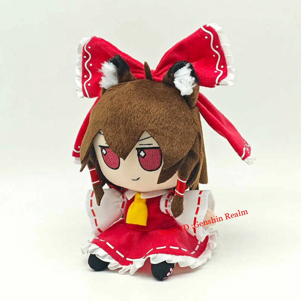 Anime Touhou Project Fumo Series Hakurei Reimu Cat Plush Doll Cartoon Toy Gift 07FC0E-D4 - KOEEK