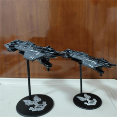 Halo 4 UNSC 火灵号 CFV-88 Spaceship Model Resin Spacecraft Figure Toy 07FC0E-D4 - KOEEK