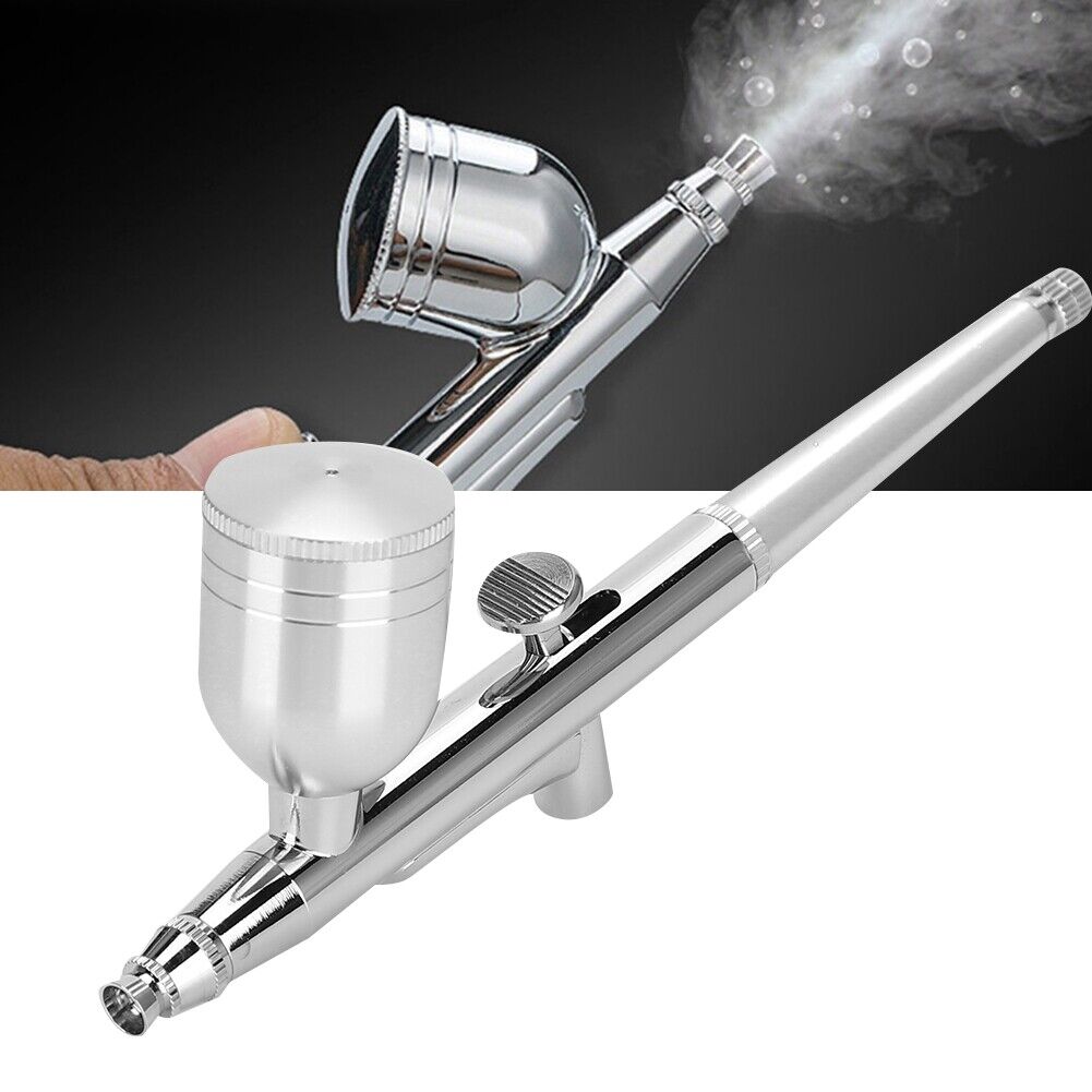 new 0.3mm Water Oxygen Sprayer Water Oxygen Injection Spray Gun Device Silver HGF koeek - KOEEK