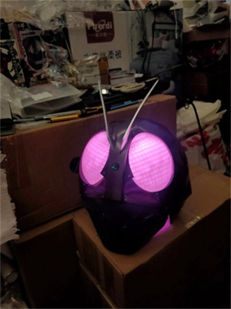 Kamen Rider Wizard Cosplay Helmet 1:1 Wearable LED EyesTheater Ver. Resin Mask 07FC0E-D4 - KOEEK