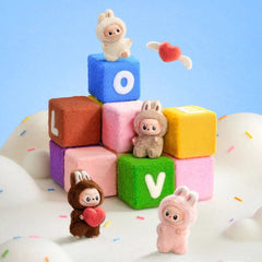 The Monsters Pin For Love Series-Vinyl Plush Pendant Blind Box (A-M) Hot Cute 07FC0E-D4 - KOEEK