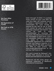 new $200 Mastercard Gift Card (plus $6.95 Purchase Fee) MASTERCARD - KOEEK