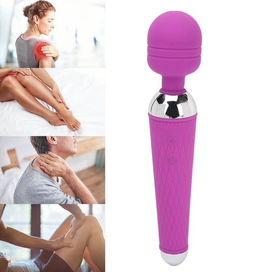 new Handheld Personal Massager Muscle Relaxation Cordless Rechargeable Low Noise ABE koeek - KOEEK