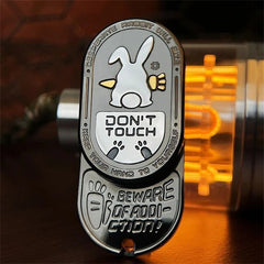 Novel Metal Fidget Slider Cartoon Rabbit Pattern Fidget EDC Toys Stress Relief 07FC0E-D4 - KOEEK