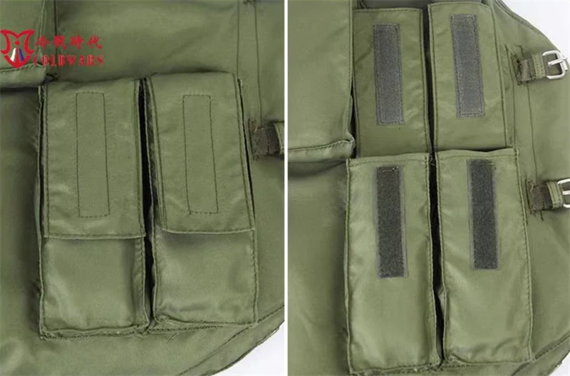 Reproduction Of Soviet 6b3 Tactical Bulletproof Vest Combat Training Vest Green 07FC0E-D4 - KOEEK