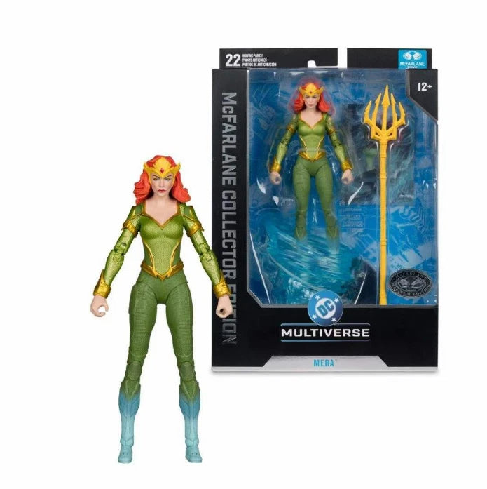 McFarlane DC Multiverse Mera Platinum Edition 7" Action Figure Collector Edition MCFARLANE - KOEEK