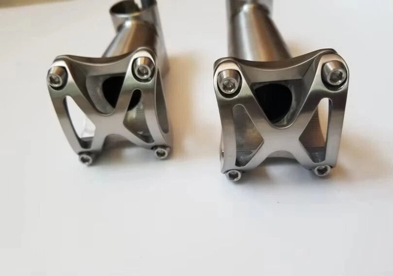 Titanium Bicycle Stem  MTB Bike Stem Road handlebar Bike Stem 31.8mm 25.4mm 07FC0E-D4 - KOEEK
