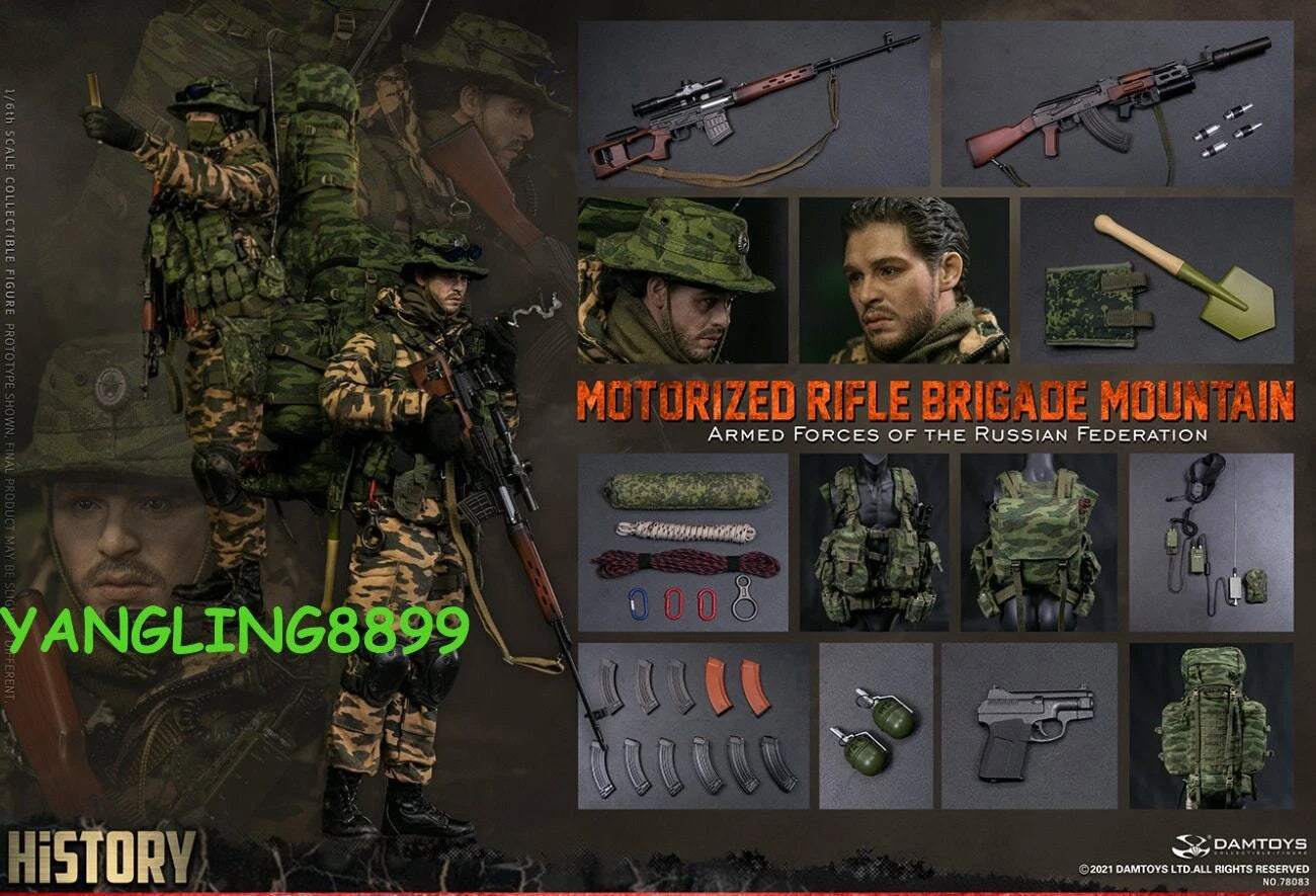 DAMTOYS DAM78083 Armed Forces of the Russian Federation 1/6 Action Figure Stock! DAMTOYS - KOEEK