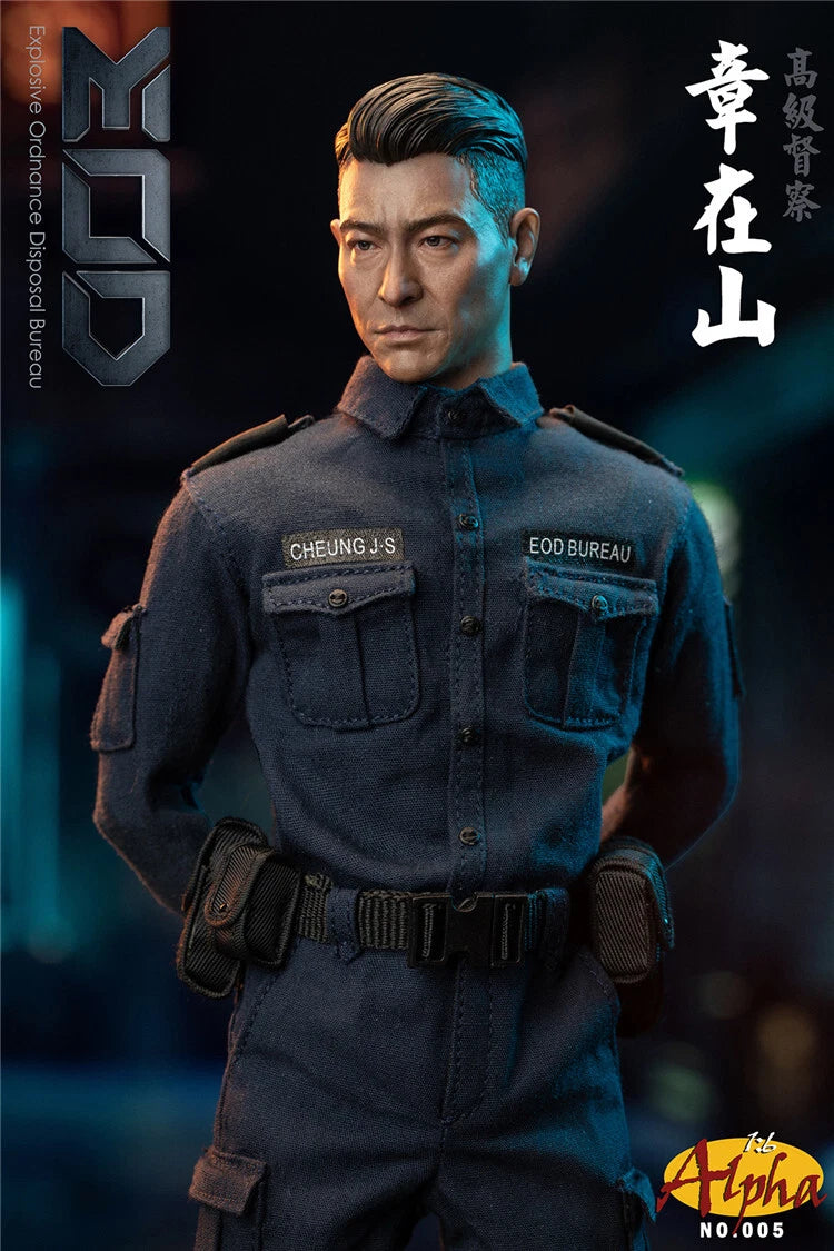 Alpha005 1/6 Shock Wave Andy Lau 12" Male Action Figure Model Toy INSTOCK 07FC0E-D4 - KOEEK