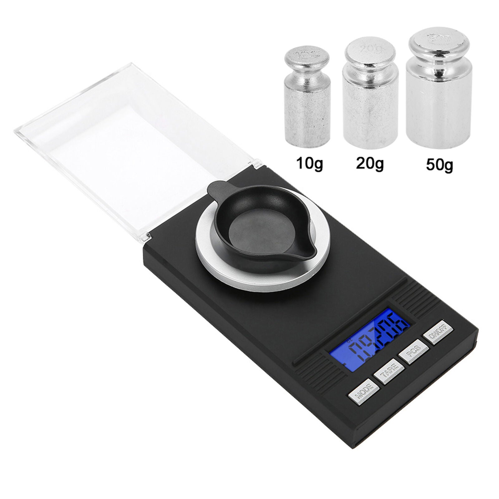 new Mini Portable High Accuracy 0.001g Pocket Jewelry Scale With LED Digital Display koeek - KOEEK