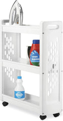 3 Tier Rolling Laundry Cart 8.50x26.0x31.0 07FC0E-D4 - KOEEK