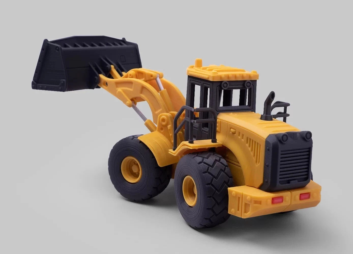 1:48Wheel Loader Model 3D Printed Assembly Engineering Vehicle DisplayOrnament 07FC0E-D4 - KOEEK