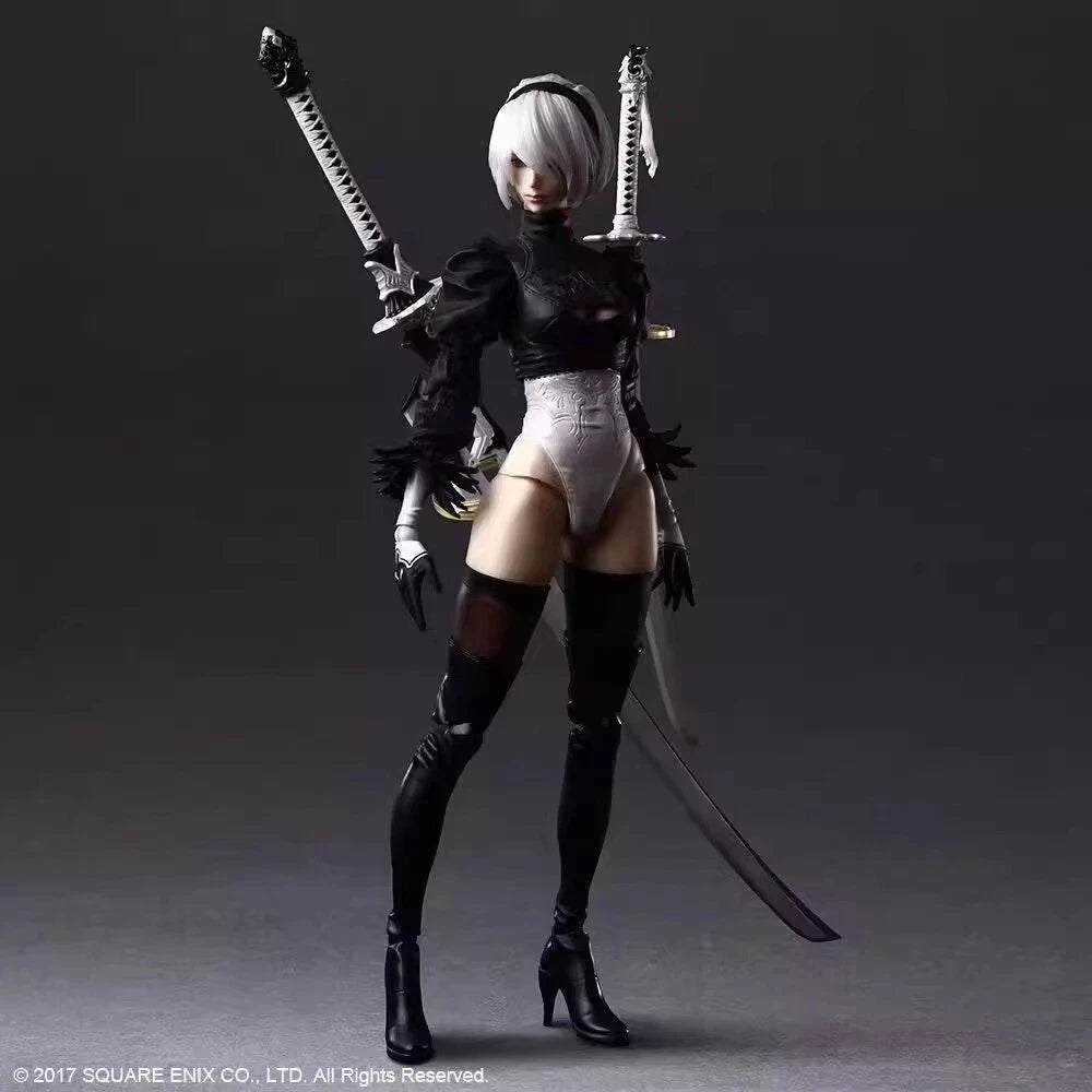 Anime Character 2B No.2 Action Figure 2B Statue Deluxe Ver. Collect 07FC0E-D4 - KOEEK