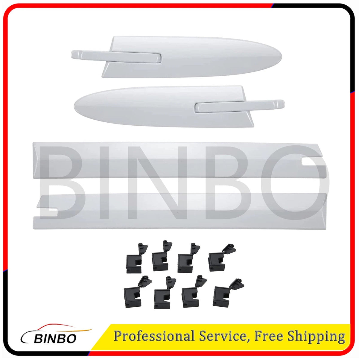 4PCS LH&RH Convertible Roof Molding+clips For BMW 3/4 Series E93 F33 F83 M3 M4 07FC0E-D4 - KOEEK