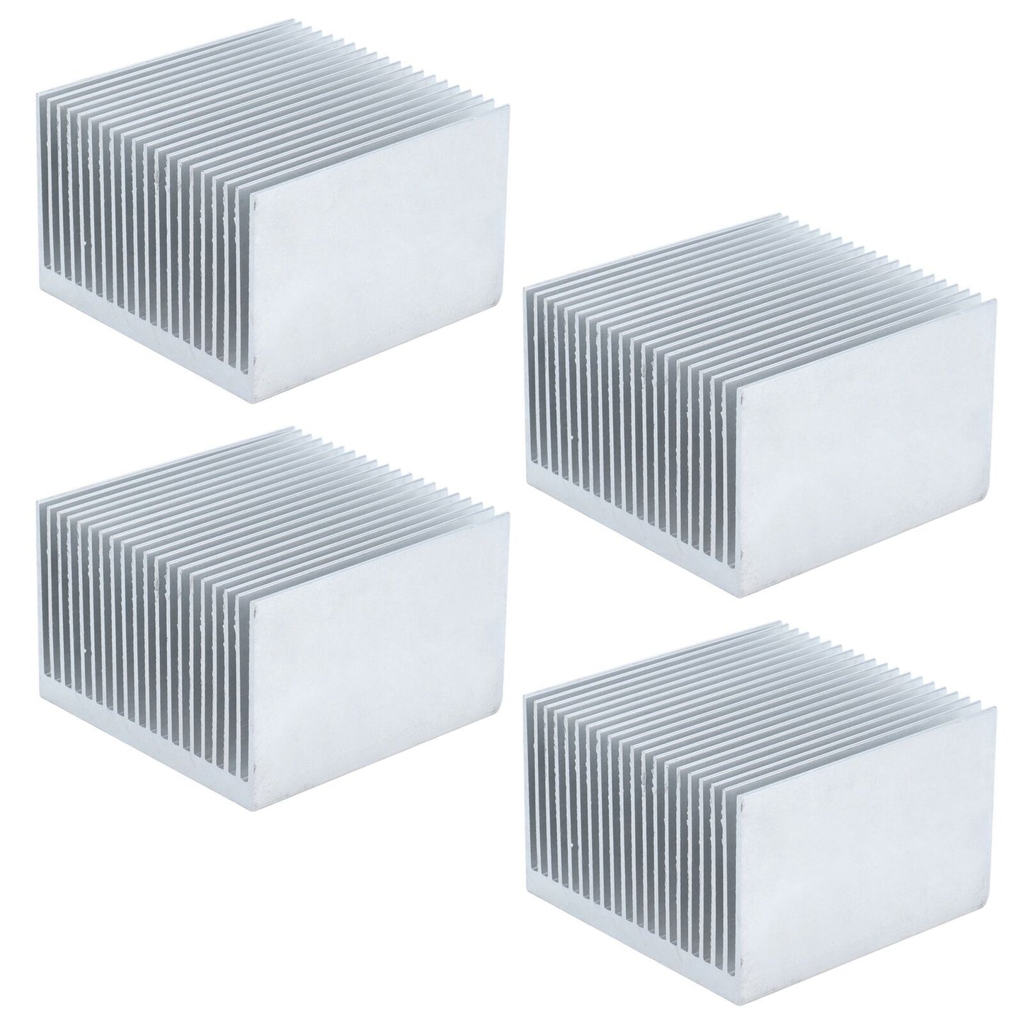 new 4Pcs/set Cooling Fins Aluminum Heatsink Heat Sink For Electronics CPU Modules koeek - KOEEK