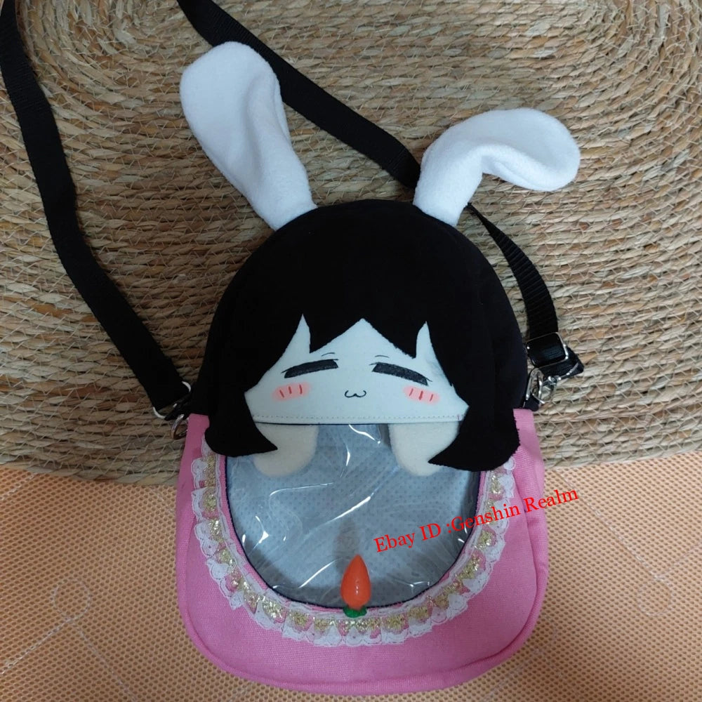 Anime Touhou Project Tewi Inaba Fumo Series Plush Crossbody Bag Gift 07FC0E-D4 - KOEEK