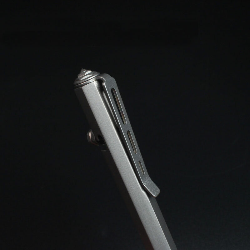 Titanium Alloy Bolt Ballpoint Pen Signature Writing Pen Outdoor Pocket EDC Tools EDC - KOEEK