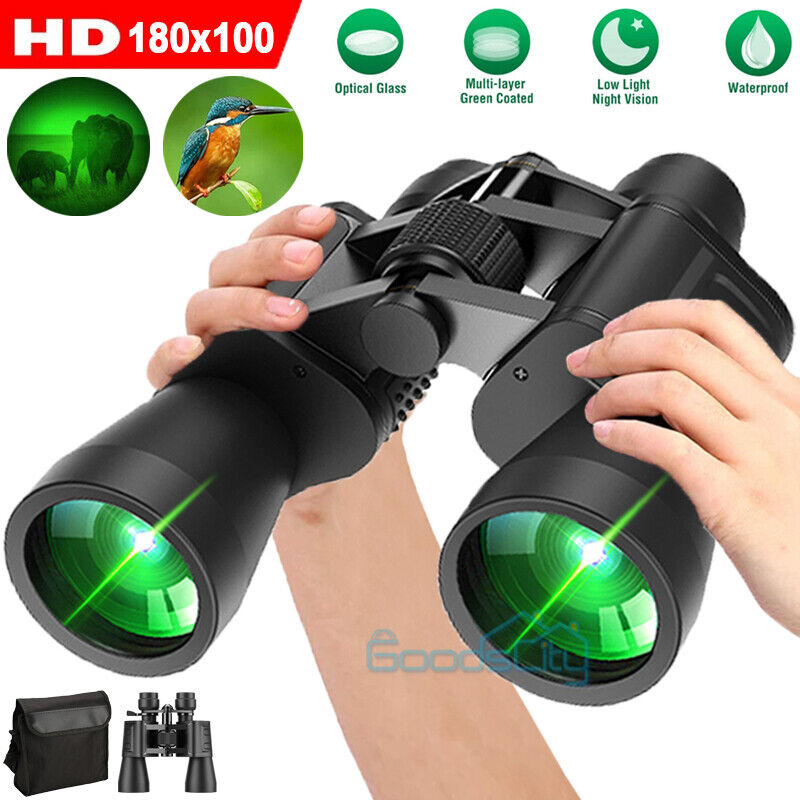 High Power Military HD 180x100 Zoom Binoculars for Hunting & Camping