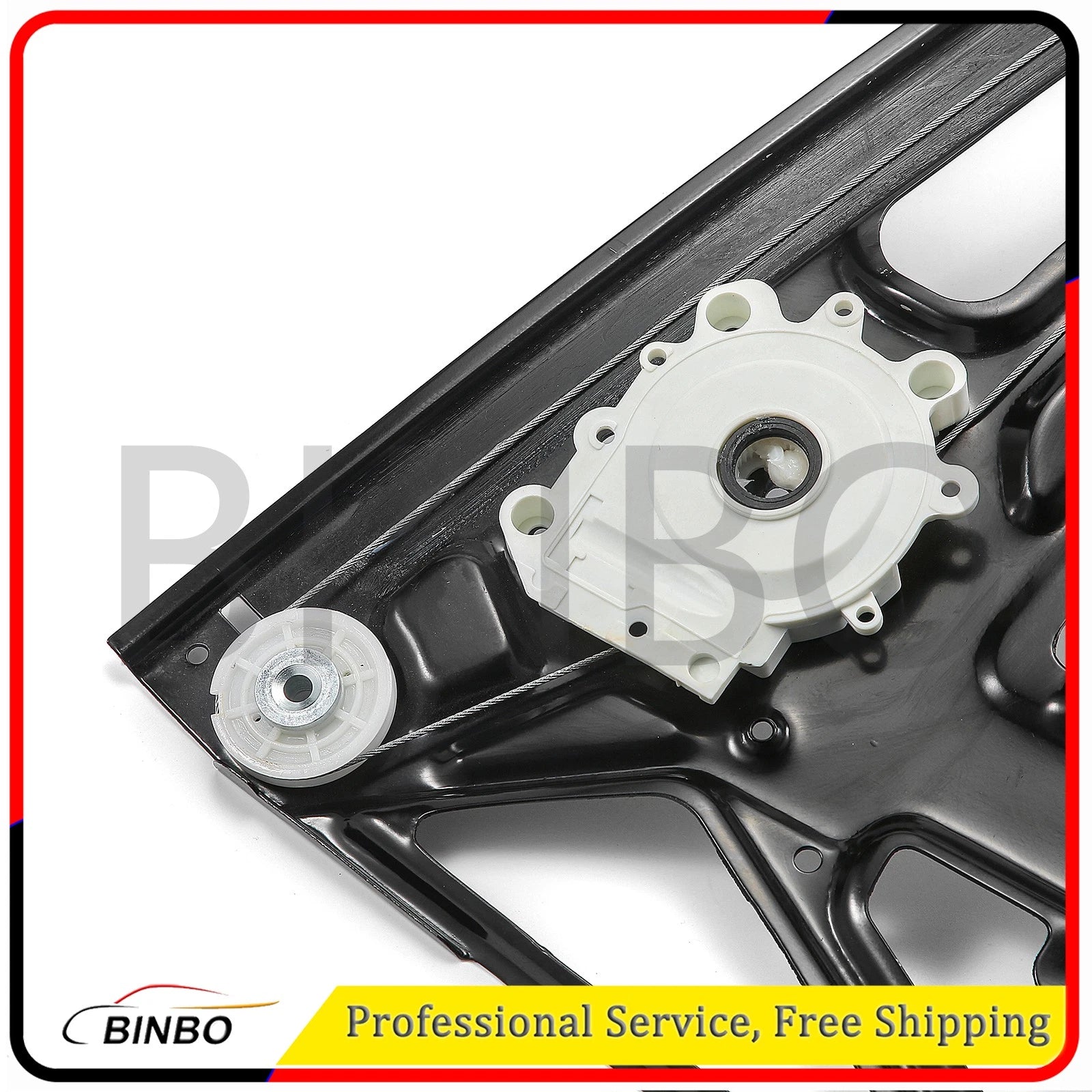 Power Window Regulator for BMW E38 740i 740iL 750iL Rear Left 95-01 51358125203 07FC0E-D4 - KOEEK