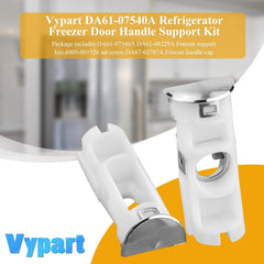 new DA61-07540A Door Handle Support Kit for Samsung Refrigerator - White 07FC0E-D4 - KOEEK