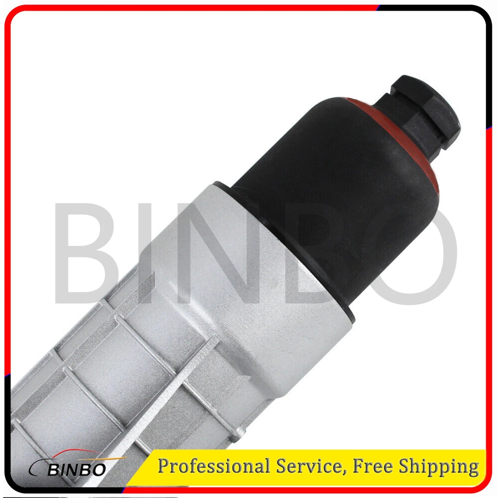 Upgrade Aluminum Engine Oil Cooler Filter Housing for Benz C250 W204 SLK250 R172 07FC0E-D4 - KOEEK