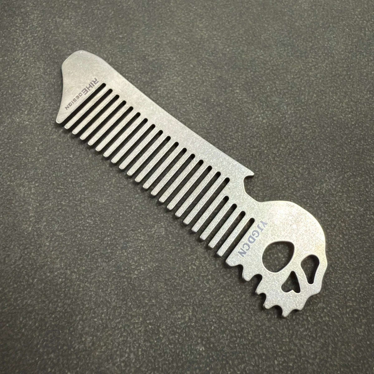 Hot RIHE Design TC4 TITANIUM PRY Bar TOOL Ghost EDC bottle opener Comb 07FC0E-D4 - KOEEK