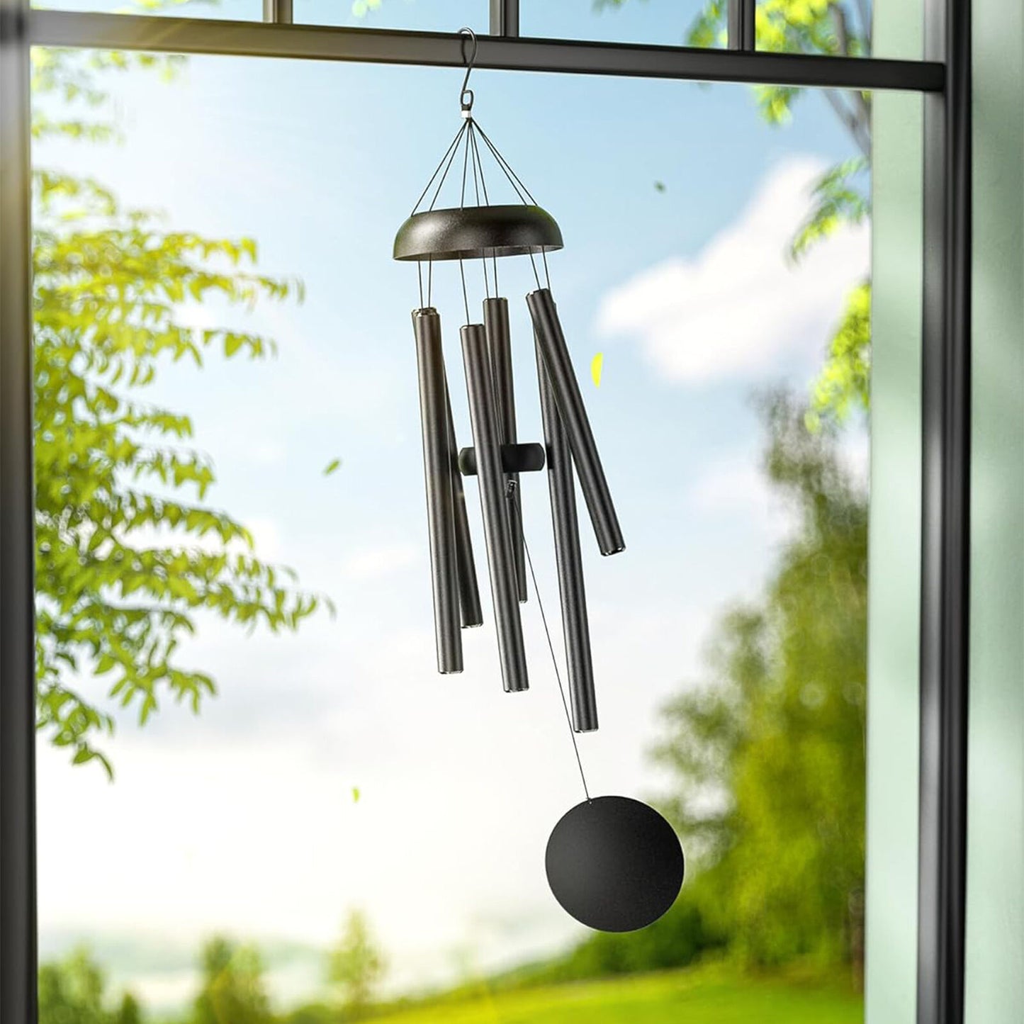 new Outdoor Wind Chimes Large Aluminium Wind Chimes 36 Inches for Garden and Outdoor koeek - KOEEK