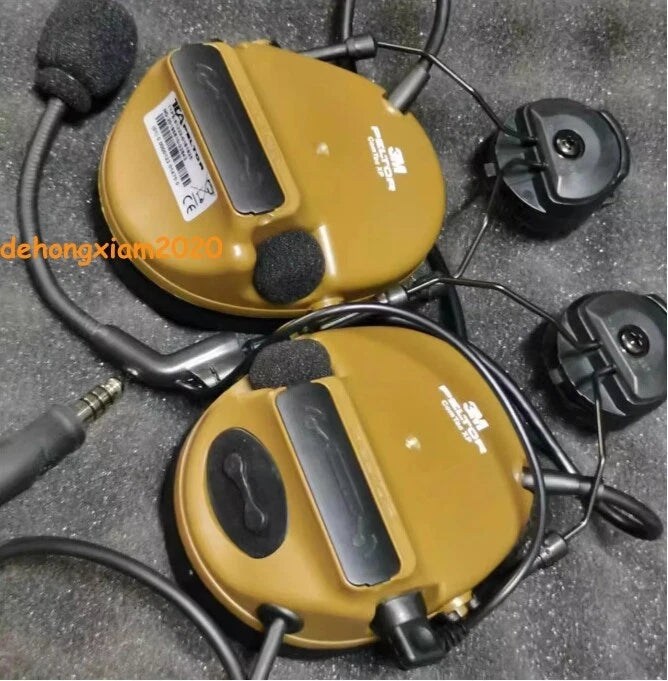 US PELTOR Comtac III C3 Tactical Headset Helmet Ver. Noise Reduction Headphone 07FC0E-D4 - KOEEK