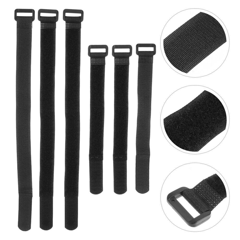 new  6 Pcs Wheel Fixing Strap Bike Safety Band Rack Cables Ties Fastening Straps koeek - KOEEK