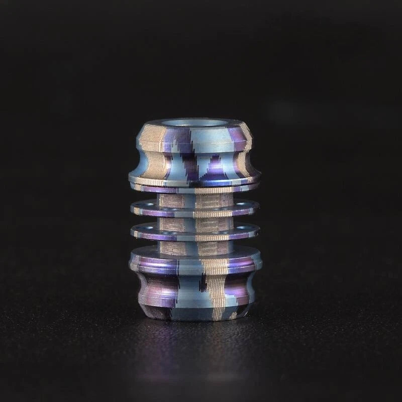 EDC TC4 Titanium Knife Lanyard Bead Paracord Necklace Pendant Bracelet Charm DIY 07FC0E-D4 - KOEEK