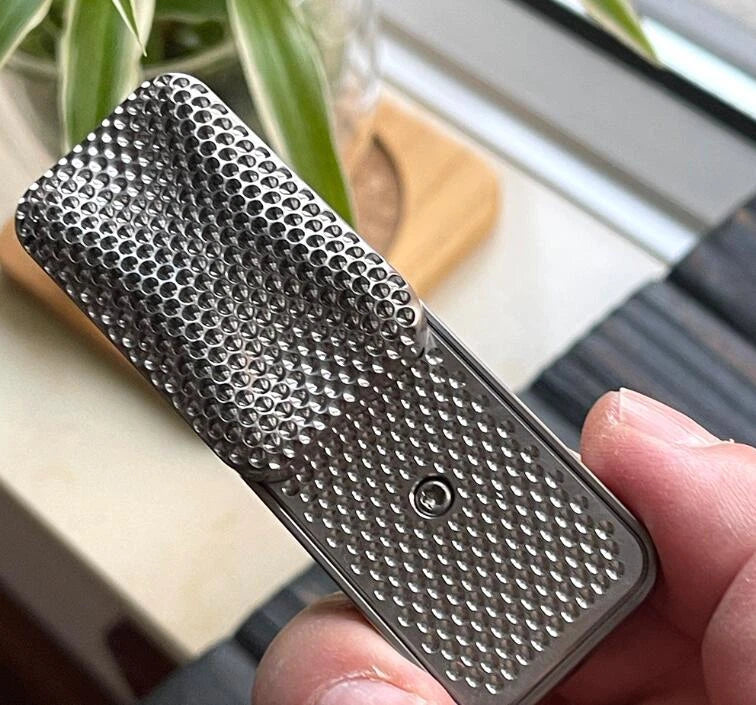 Coral Titanium Zirconium Alloy Unlimited Push Haptic Slider Toys Fidget Slider 07FC0E-D4 - KOEEK