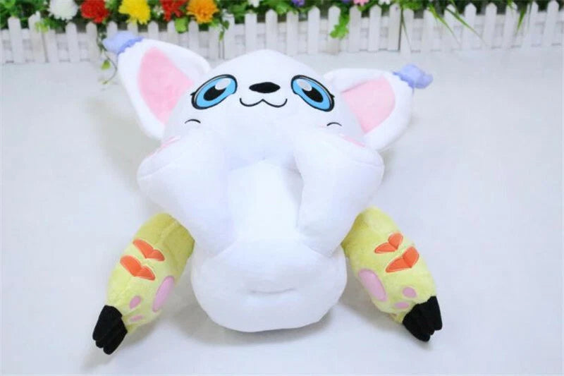 Anime Large Big Toy Digimon Digital Monster Tailmon Plush Stuffed Pillow Doll 07FC0E-D4 - KOEEK