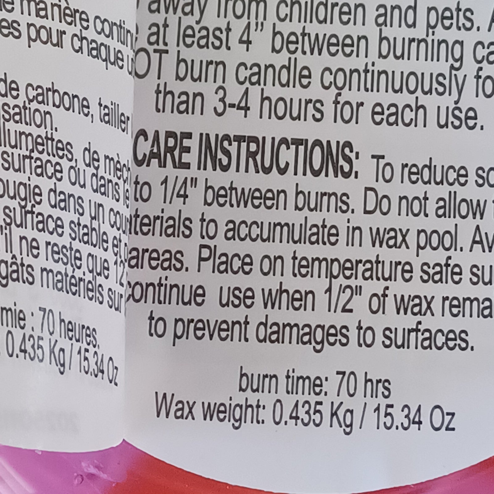 ANTHROPOLOGIE PIPER LYCHEE CLEMENTINE PINK GLASS CANDLE 💕~ 70 hr  15.34 oz. ANTHROPOLOGIE - KOEEK