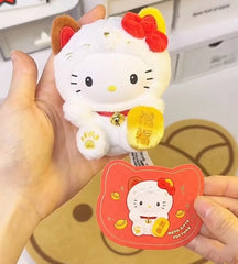 TOPTOY Sanrio Lucky Cat Series Piush Blind Box Confirmed Figure Toy Doll Gift
