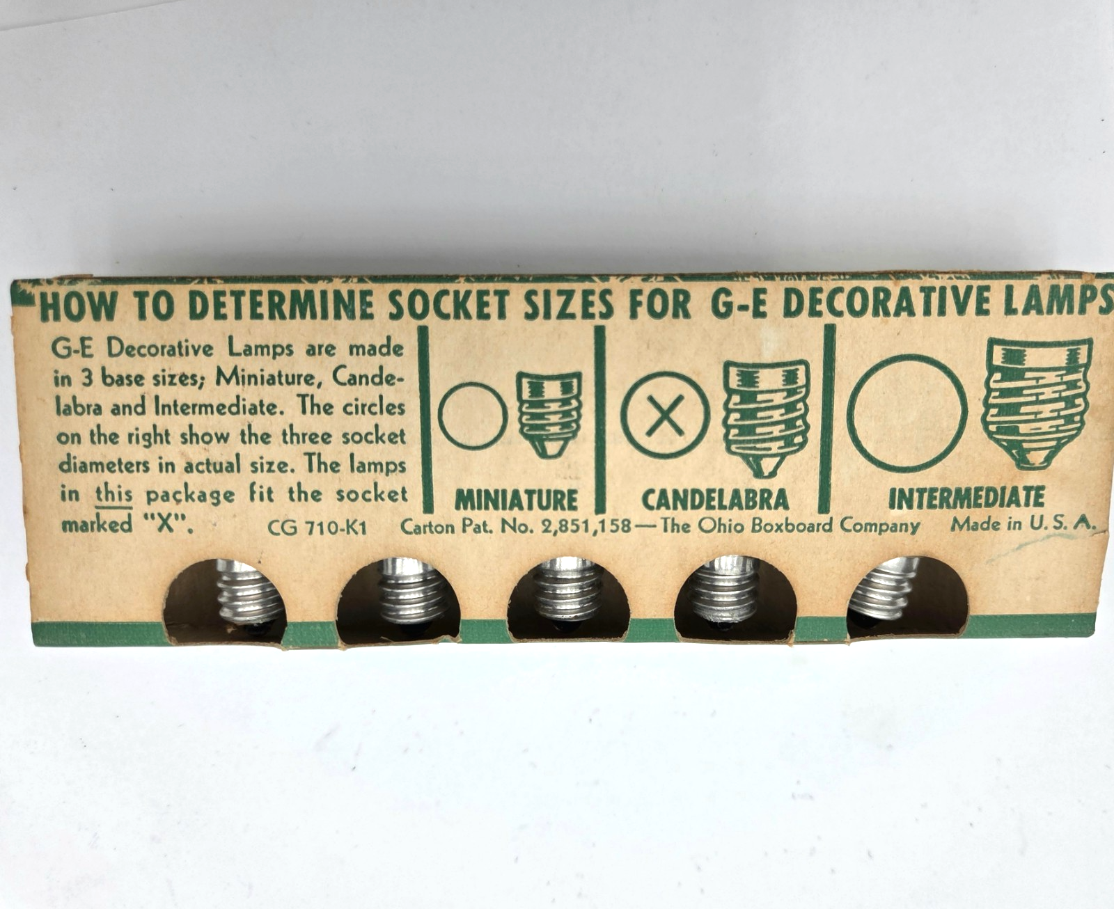 Vtg Pale Pink C-7 1/2 GE Christmas Light Bulbs Candlabra Tested Working USA Made 07FC0E-D4 - KOEEK