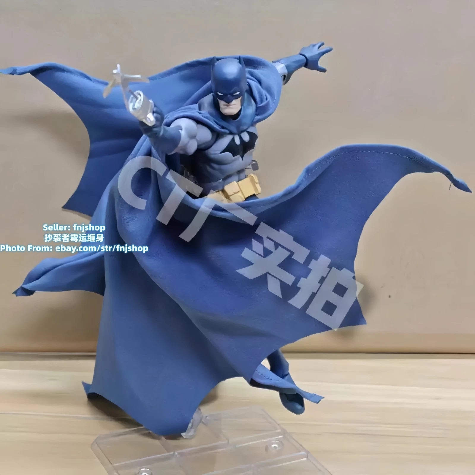 Hot- CT Toys Hush Batman No.105 Blue Ver. 1/12 Action Figure Boxed (US STOCK) CT_TOYS - KOEEK