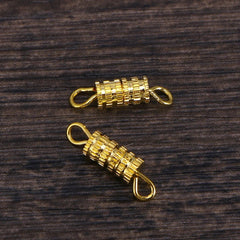 5 Bags Bracelet Clasp Connectors Barrel Screw Type Clasps for Necklace 07FC0E-D4 - KOEEK