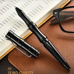 Aluminium Alloy EDC Pocket Ballpoint Pen Office Working Signature Pen for Gift 07FC0E-D4 - KOEEK