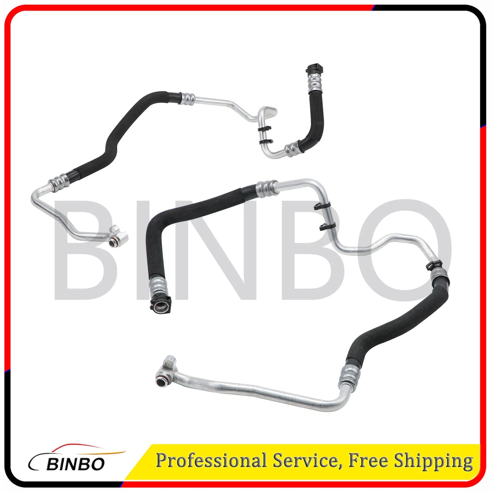 Engine Oil Cooler Line For BMW 550i 550i GT 550i 650i 17227589510 17227589509 07FC0E-D4 - KOEEK