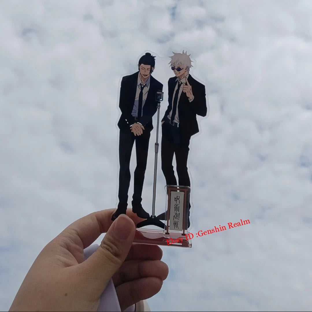 Anime Jujutsu Kaisen Satoru Gojo Acrylic Desktop Stand Figure Collection Decor 07FC0E-D4 - KOEEK
