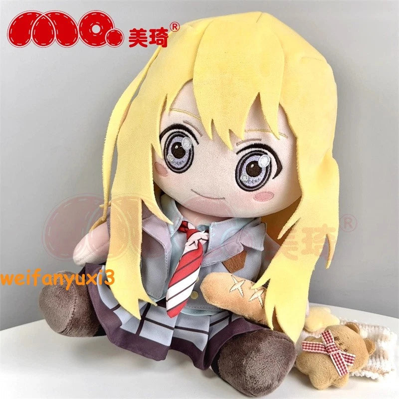 30cm Your Lie in April Miyazono Kaori Plush Doll Plushie Dress-Up Stuffed Toys 07FC0E-D4 - KOEEK