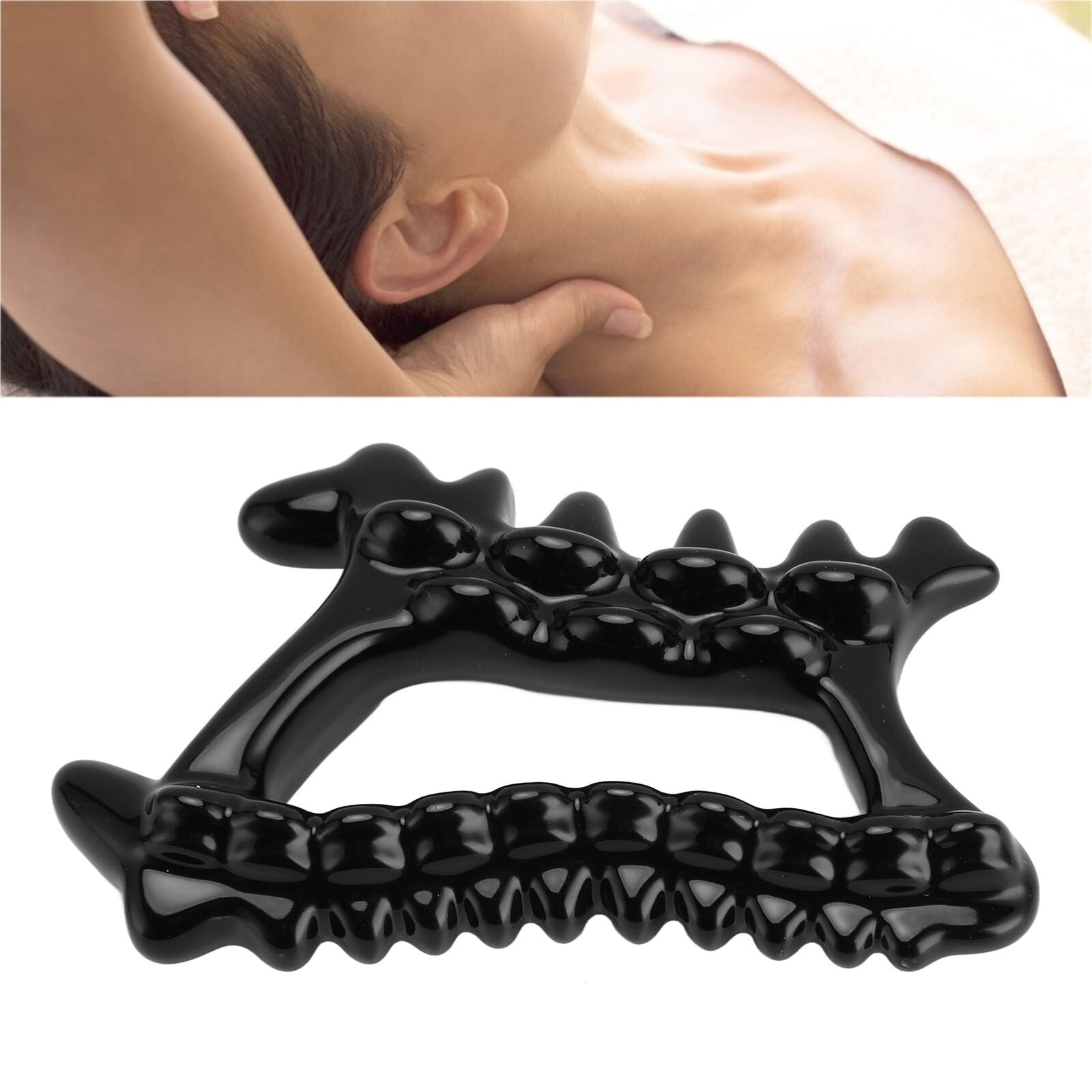 new Body Gua Sha Tool Ceramic Gua Sha Massage Tool Body Scraper Massager Guasha HGF koeek - KOEEK