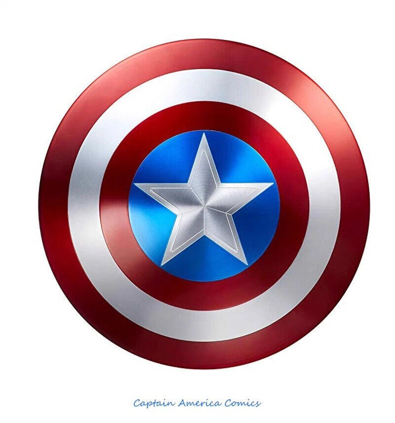 HOT US ! Captain America Shield Marvel Legends 75th Anniversary Alloy Metal 1:1 07FC0E-D4 - KOEEK