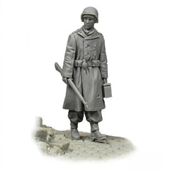 1/35 Resin Figure Model Kit WWII US Infantry Soldier Unassembled Unpainted 07FC0E-D4 - KOEEK