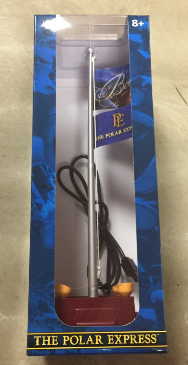 LIONEL  85271  POLAR EXPRESS LIGHTED FLAGPOLE  - MAKE OFFERS! LIONEL - KOEEK