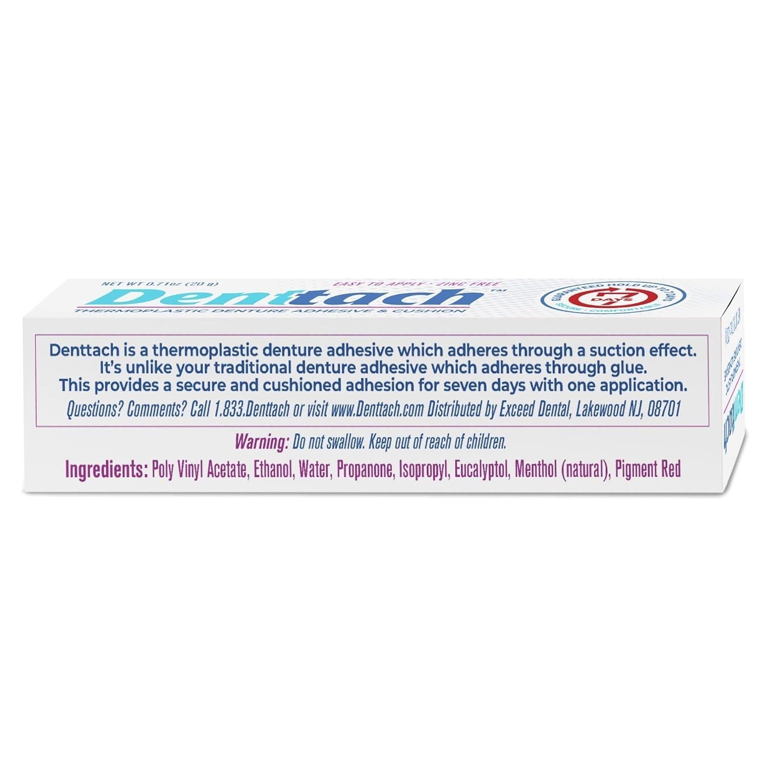 new Denture Adhesive, Thermoplastic Cushion and Reliner,... 07FC0E-D4 - KOEEK