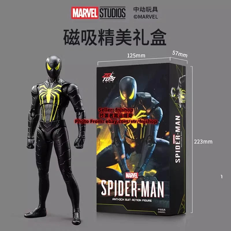 ZD Toys Spider-Man ANTI-OCK Suit 1/10 Collectible Action Figure Boxed IN STOCK ZD_TOY - KOEEK