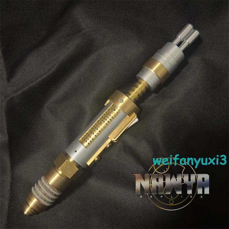 Doctor Who Master Metal Sonic Screwdriver Replica LED Prop Scalable Hand Lamp 07FC0E-D4 - KOEEK